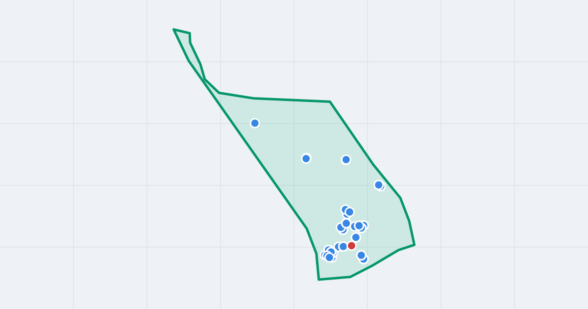 Mapa: Podolany z flipami