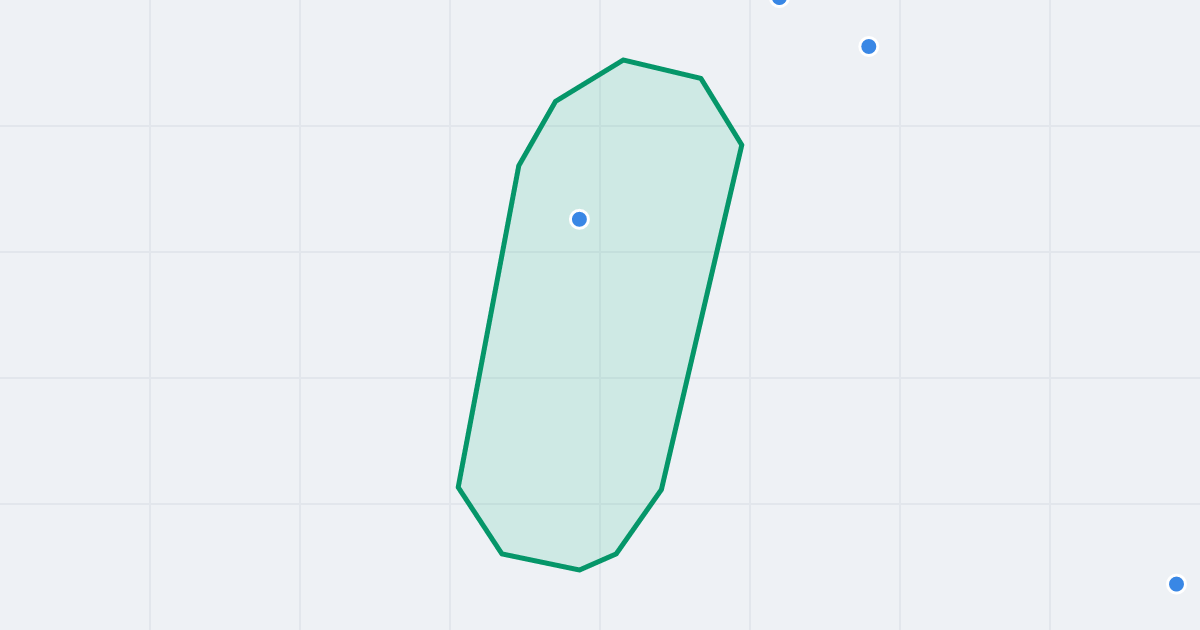 Mapa ulicy Gwarna z flipami w okolicy