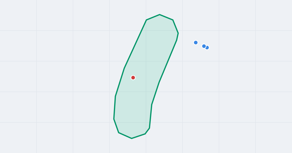 Mapa ulicy Kamienna z flipami w okolicy