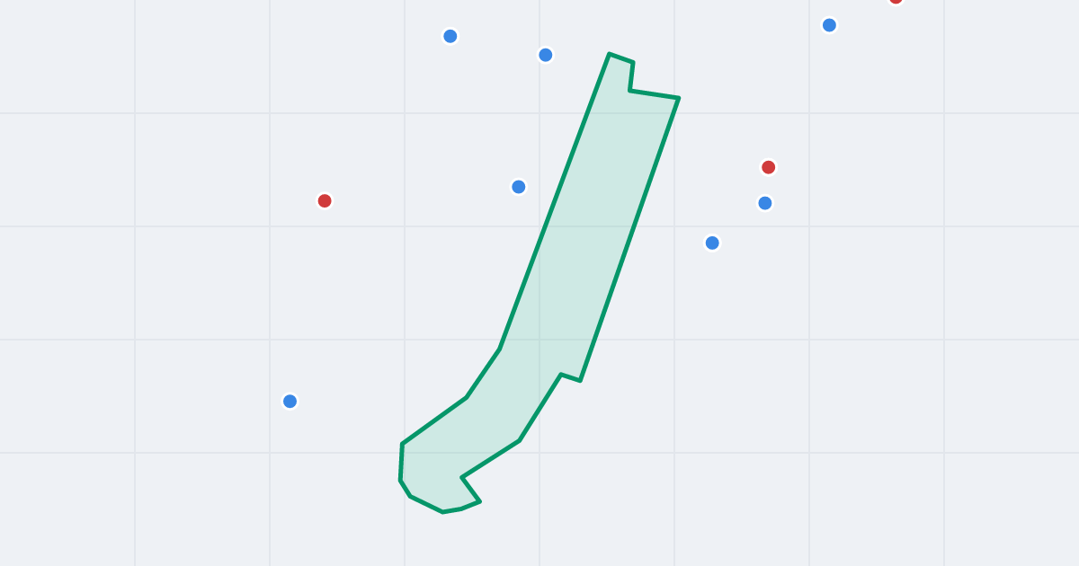 Mapa ulicy Armii Krajowej z flipami w okolicy