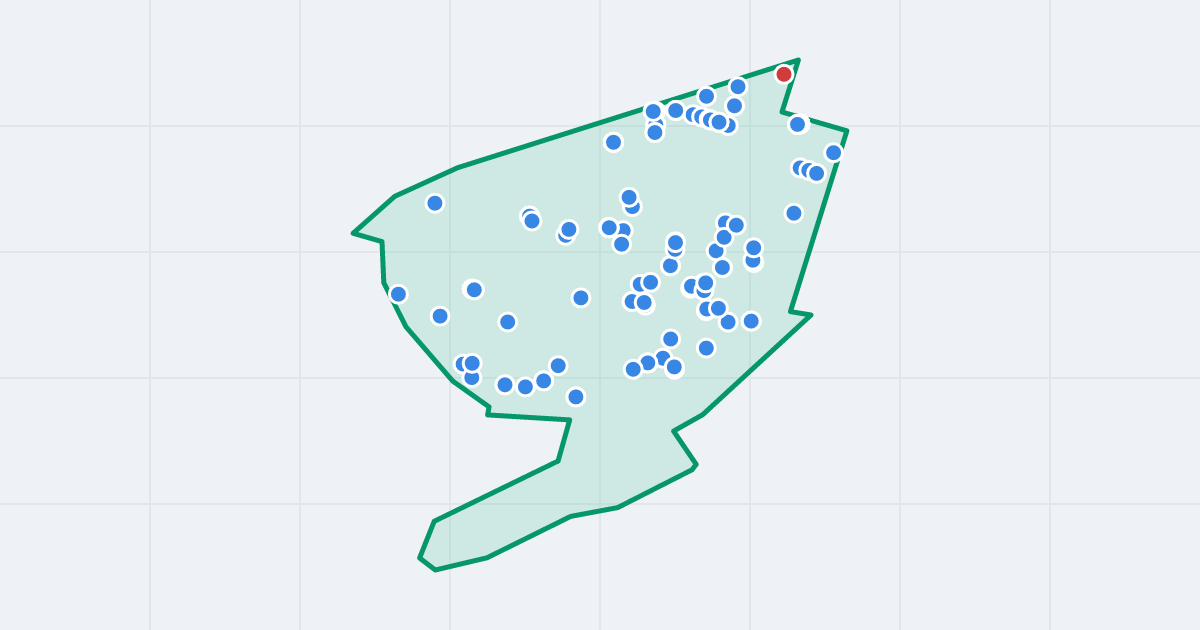 Mapa: Śródmieście z flipami