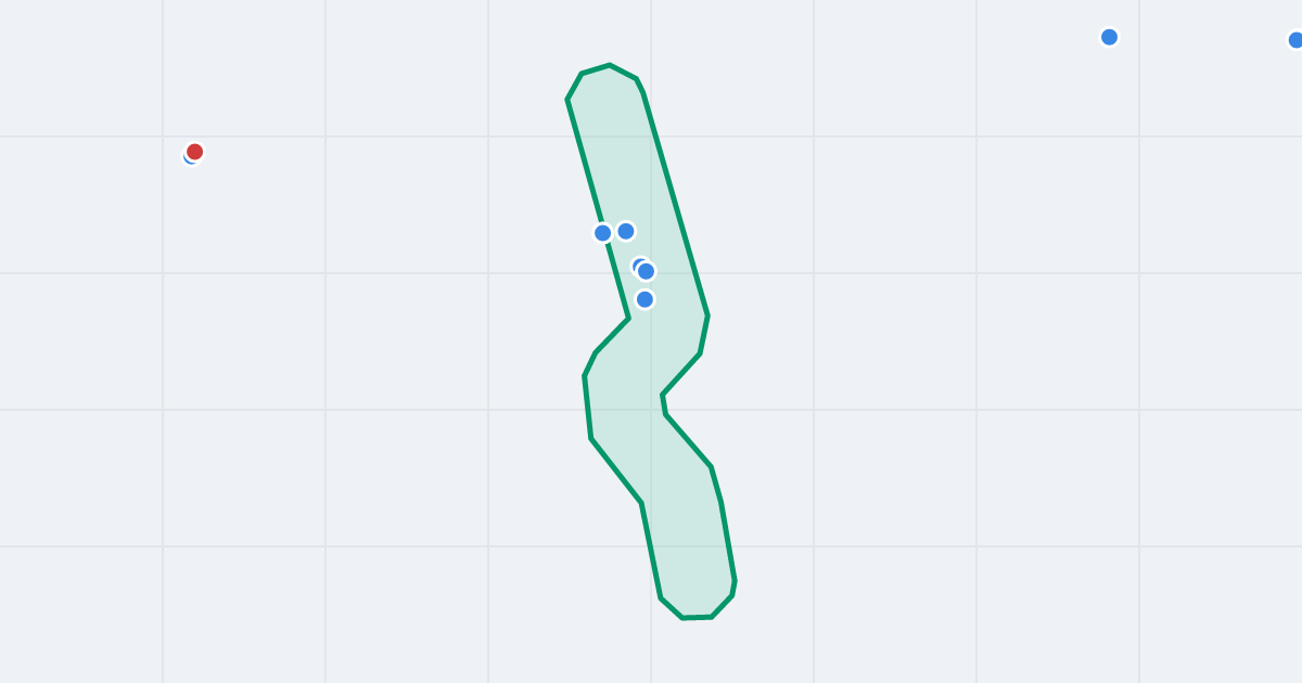 Mapa ulicy Maksymiliana Chroboka z flipami w okolicy
