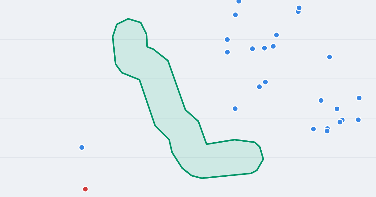 Mapa ulicy 11 Listopada z flipami w okolicy