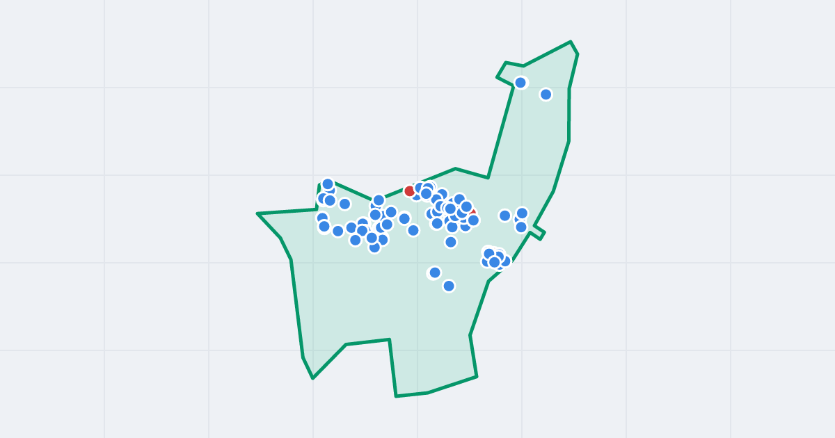 Mapa: Godula z flipami