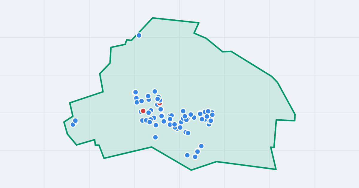 Mapa: Nowy Bytom z flipami