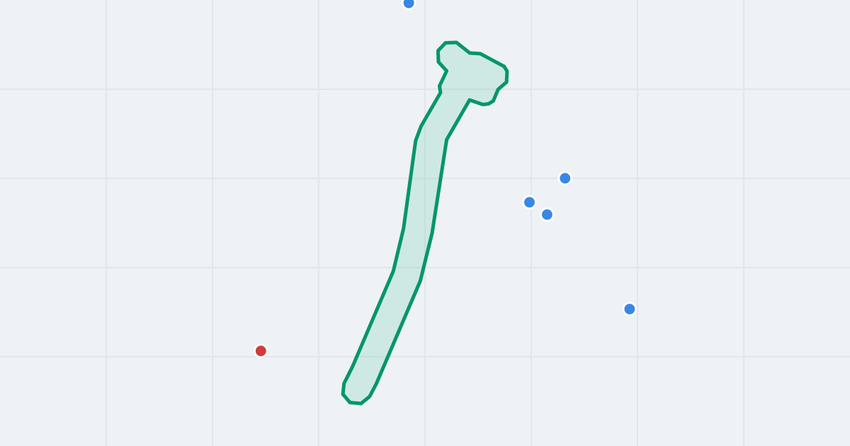 Mapa ulicy Świętopełka z flipami w okolicy