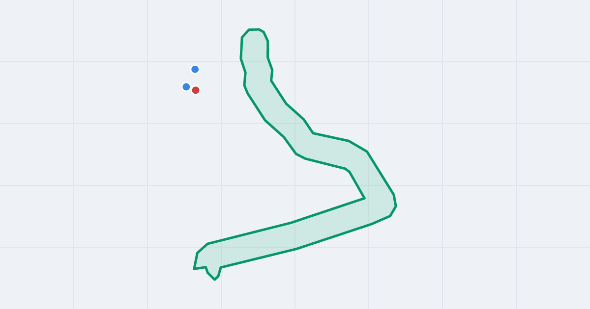 Mapa ulicy Rycerska z flipami w okolicy