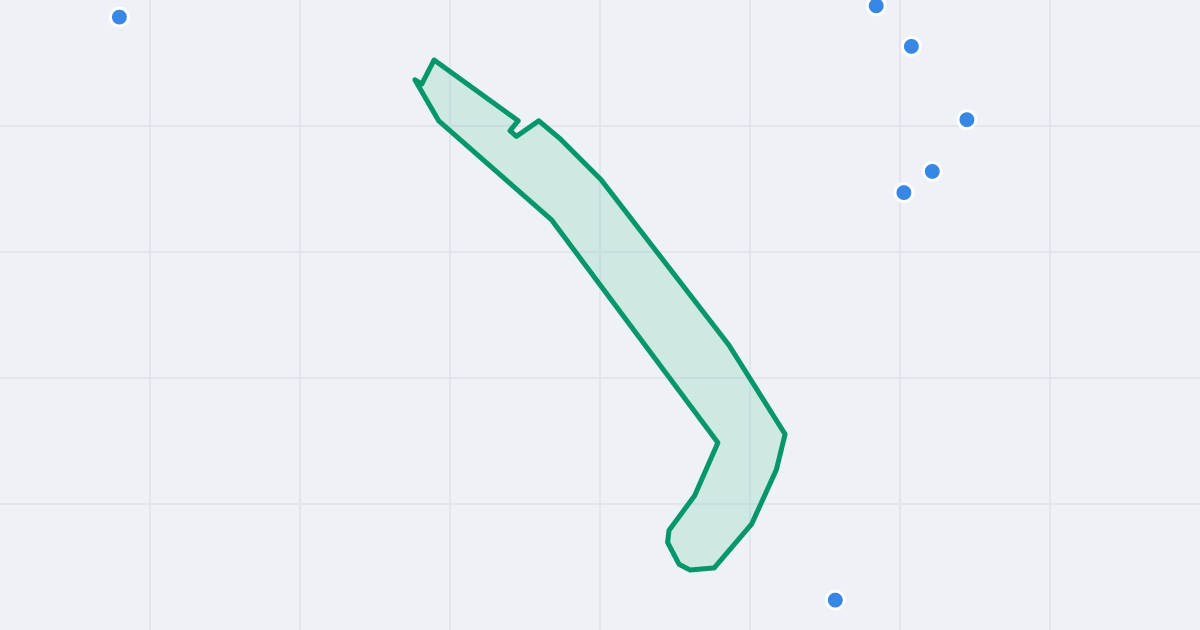 Mapa ulicy Karola Miarki z flipami w okolicy