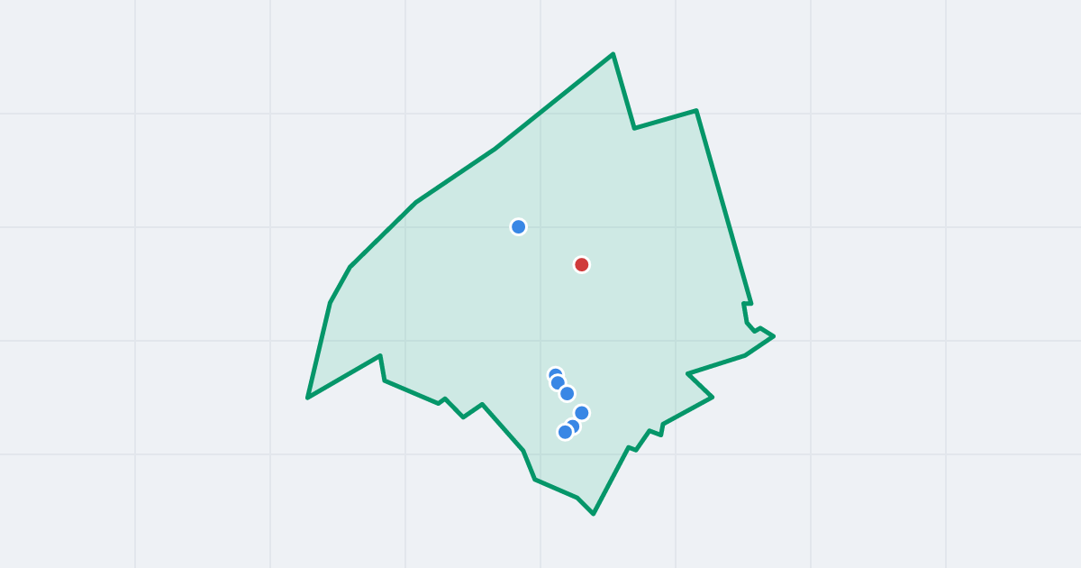 Mapa: Paruszowiec-Piaski z flipami