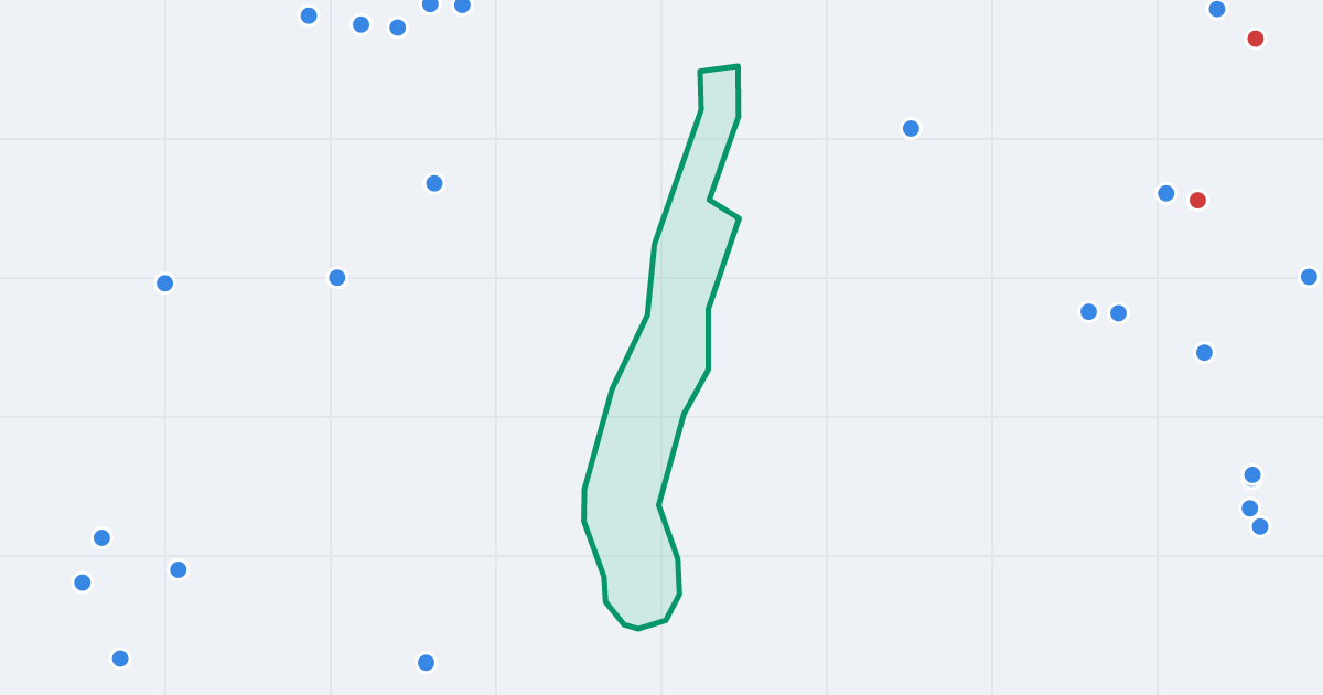 Mapa ulicy Wiejska z flipami w okolicy