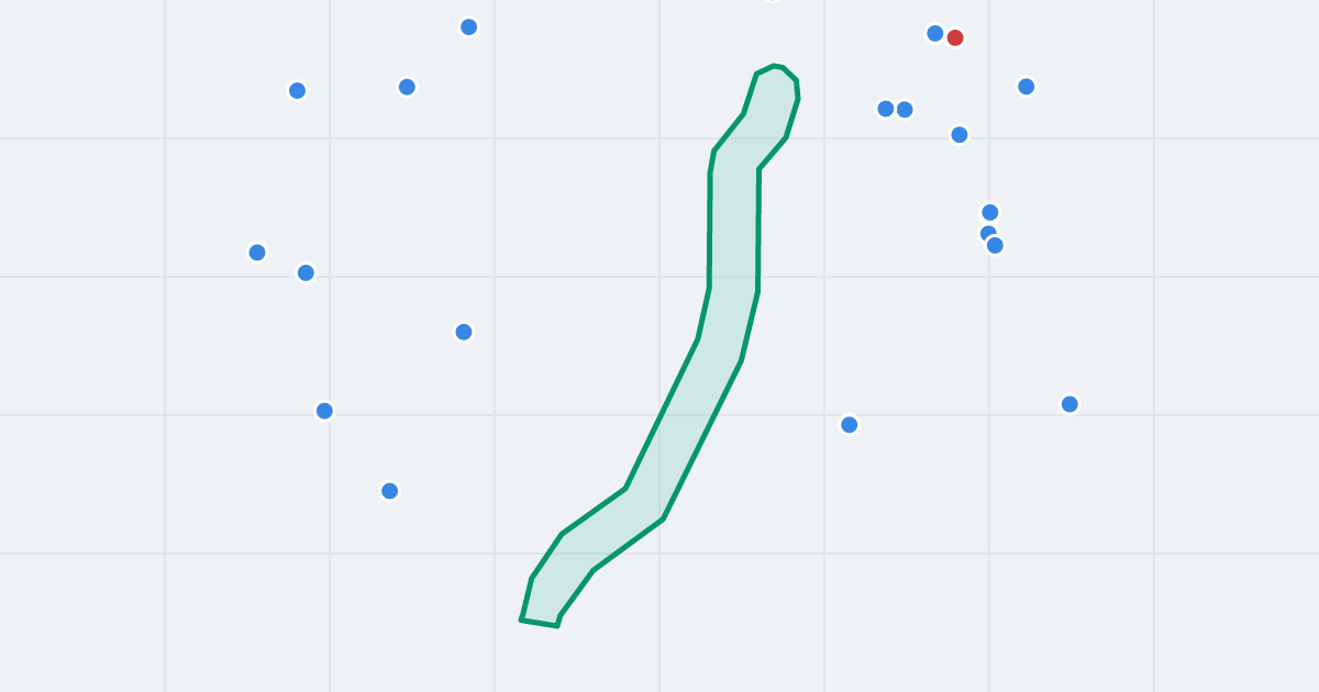 Mapa ulicy Młyńska z flipami w okolicy