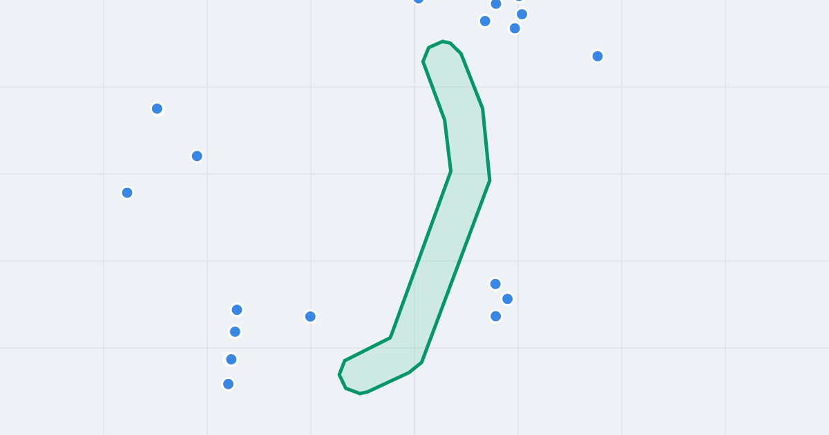 Mapa ulicy Zaciszna z flipami w okolicy