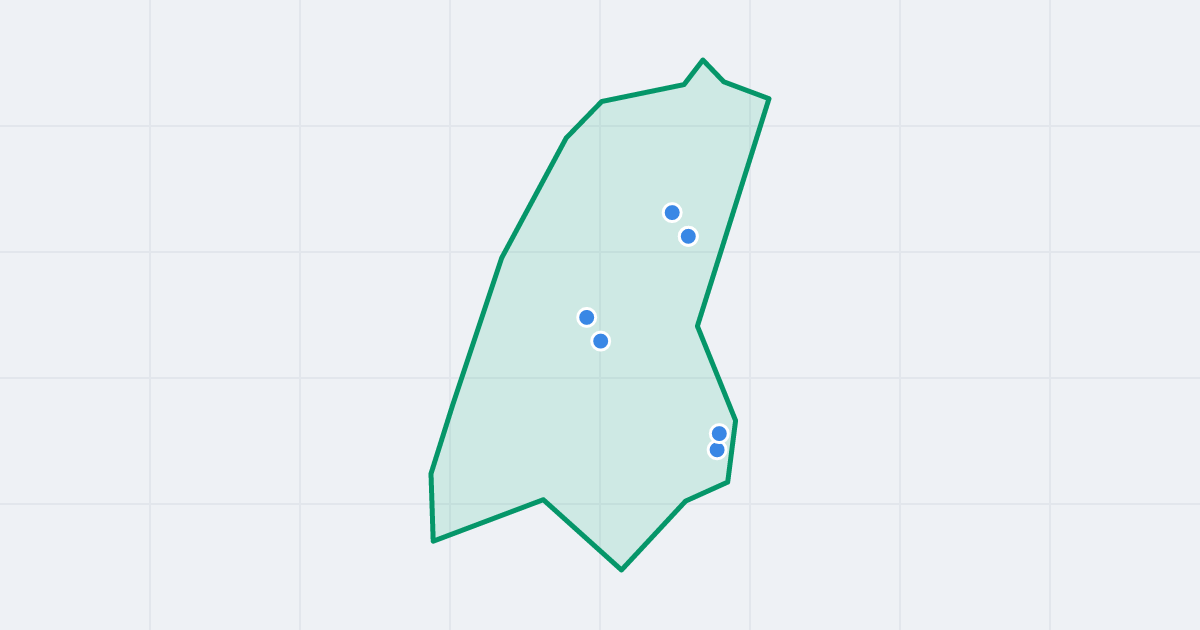 Mapa: Pułaskiego z flipami