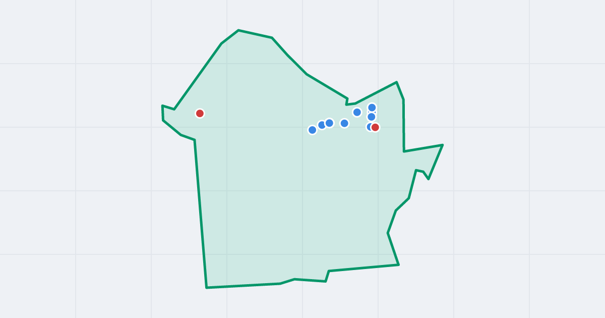 Mapa: Bańgów z flipami
