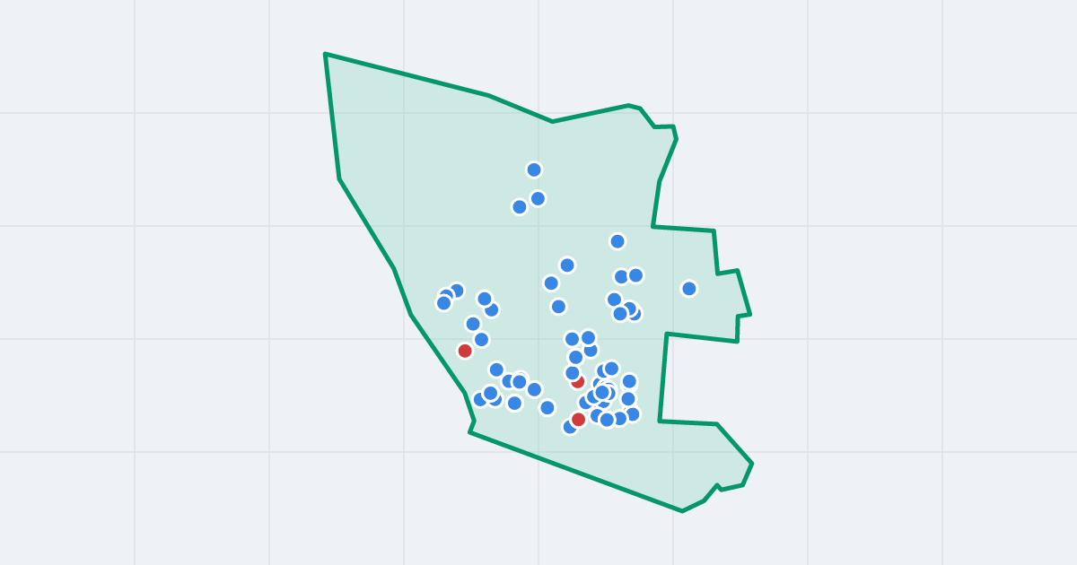 Mapa: Bytków z flipami