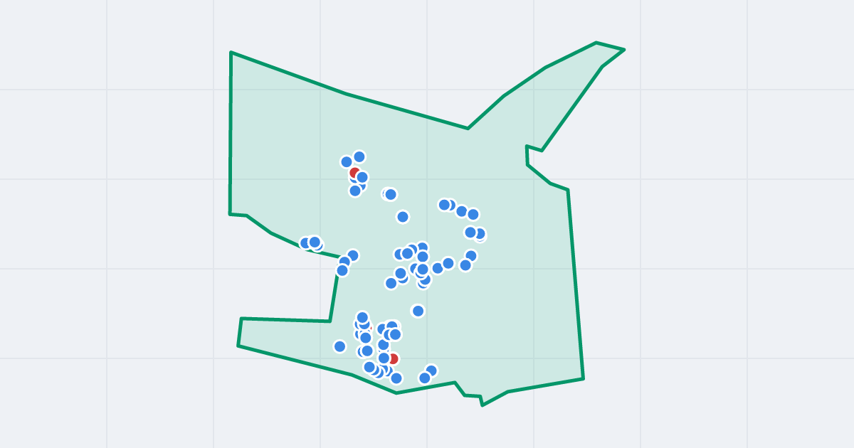 Mapa: Michałkowice z flipami