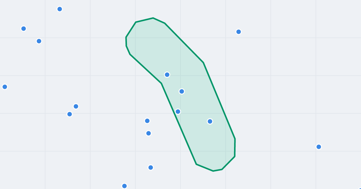 Mapa ulicy Grodzka z flipami w okolicy