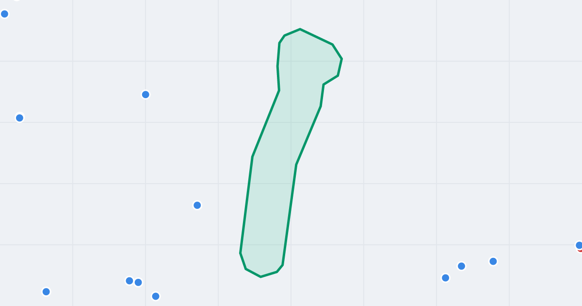 Mapa ulicy Floriańska z flipami w okolicy
