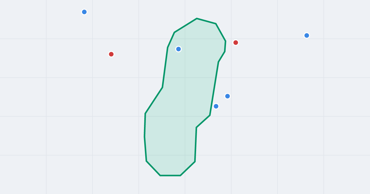 Mapa ulicy Józefa Wybickiego z flipami w okolicy