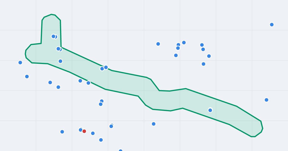 Mapa ulicy Staropogońska z flipami w okolicy