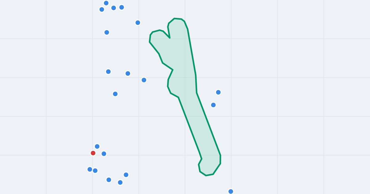 Mapa ulicy Szybowa z flipami w okolicy
