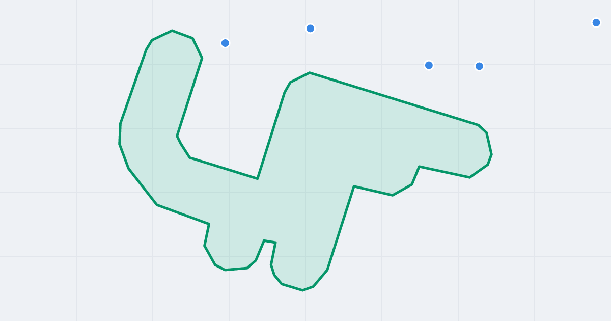 Mapa ulicy Zielonogórska z flipami w okolicy