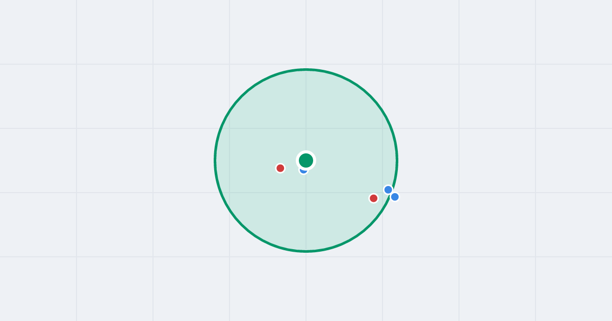 Mapa: Kosmonautów 3 i flipy w promieniu 1 km