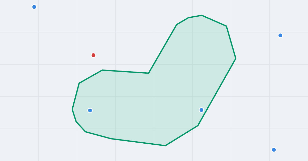 Mapa ulicy 1000-lecia Państwa Polskiego z flipami w okolicy