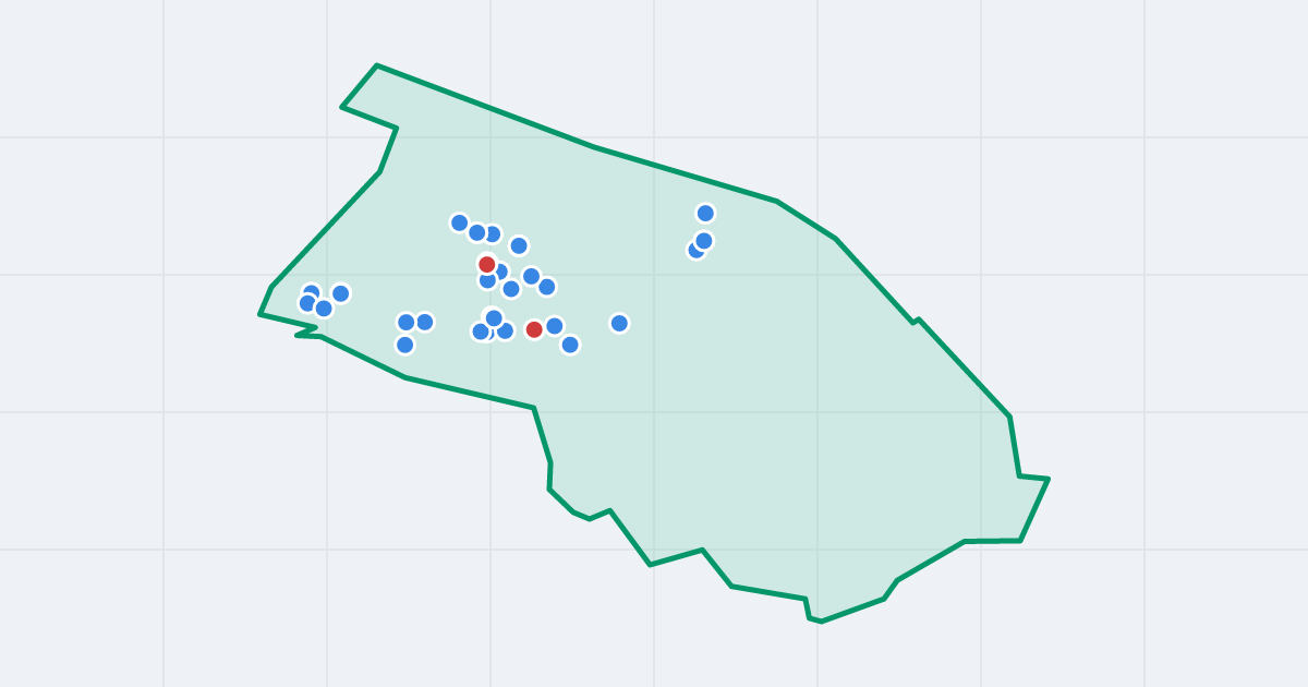 Mapa: Bukowe-Klęskowo z flipami