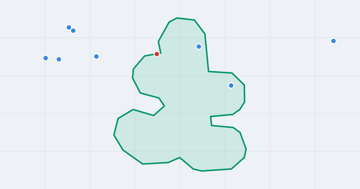 Mapa ulicy Czerwona z flipami w okolicy