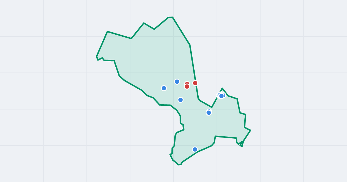 Mapa: Bukowo z flipami