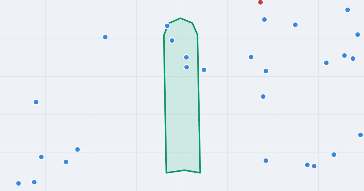 Mapa ulicy Jana Kazimierza z flipami w okolicy