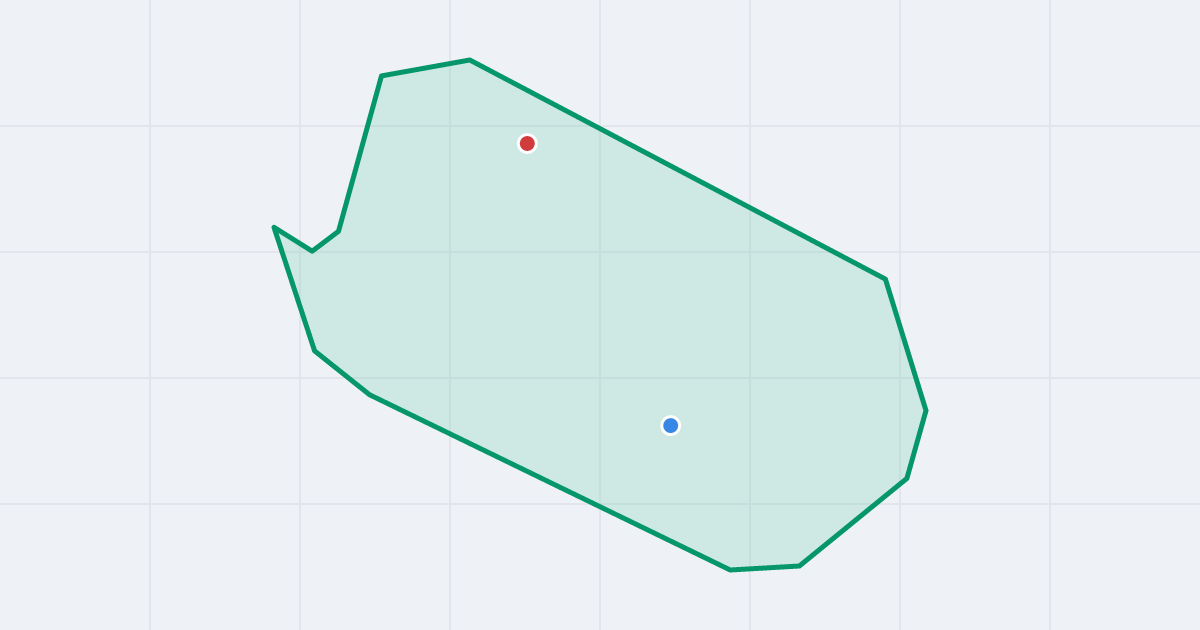 Mapa ulicy Kolska z flipami w okolicy