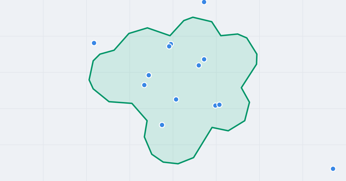 Mapa ulicy Kazimierska z flipami w okolicy