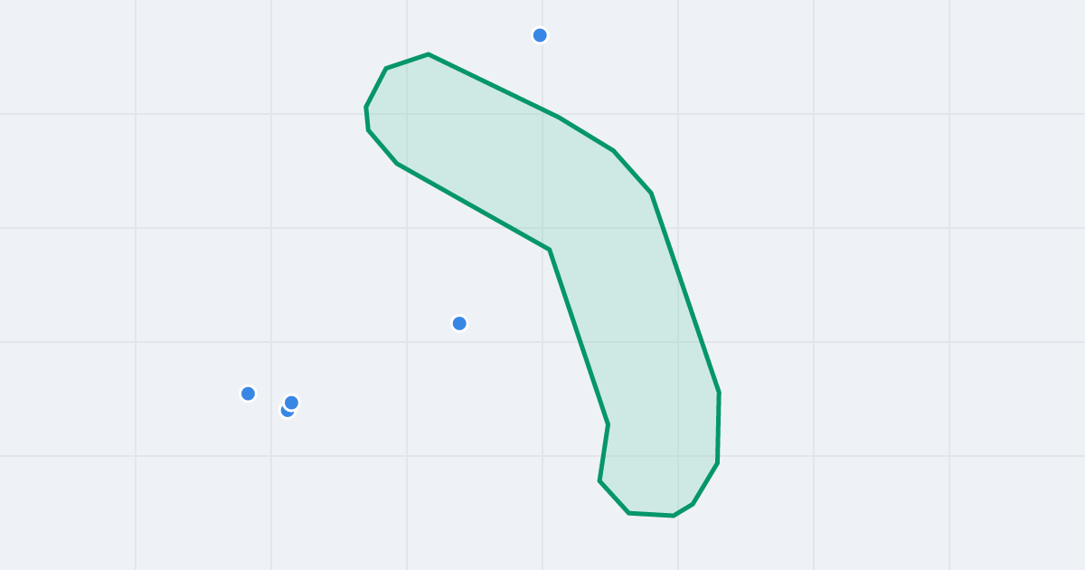 Mapa ulicy Kręta z flipami w okolicy
