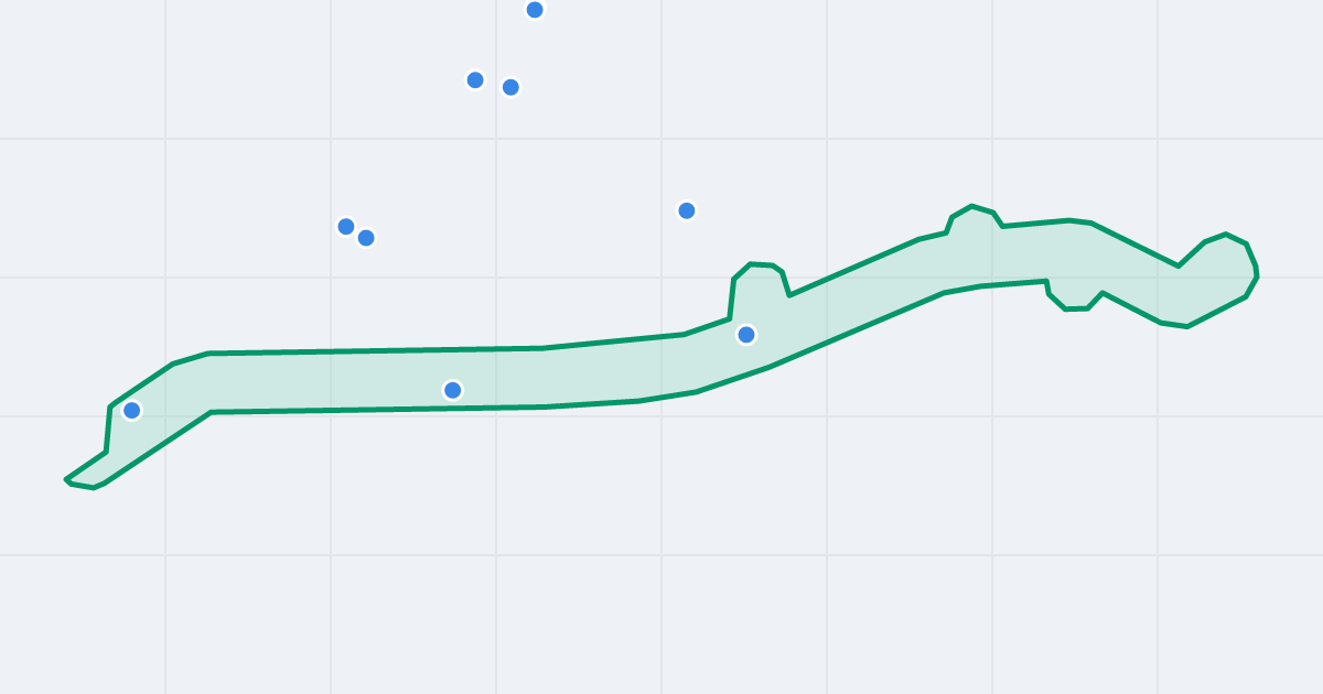 Mapa ulicy Leopolda Okulickiego z flipami w okolicy
