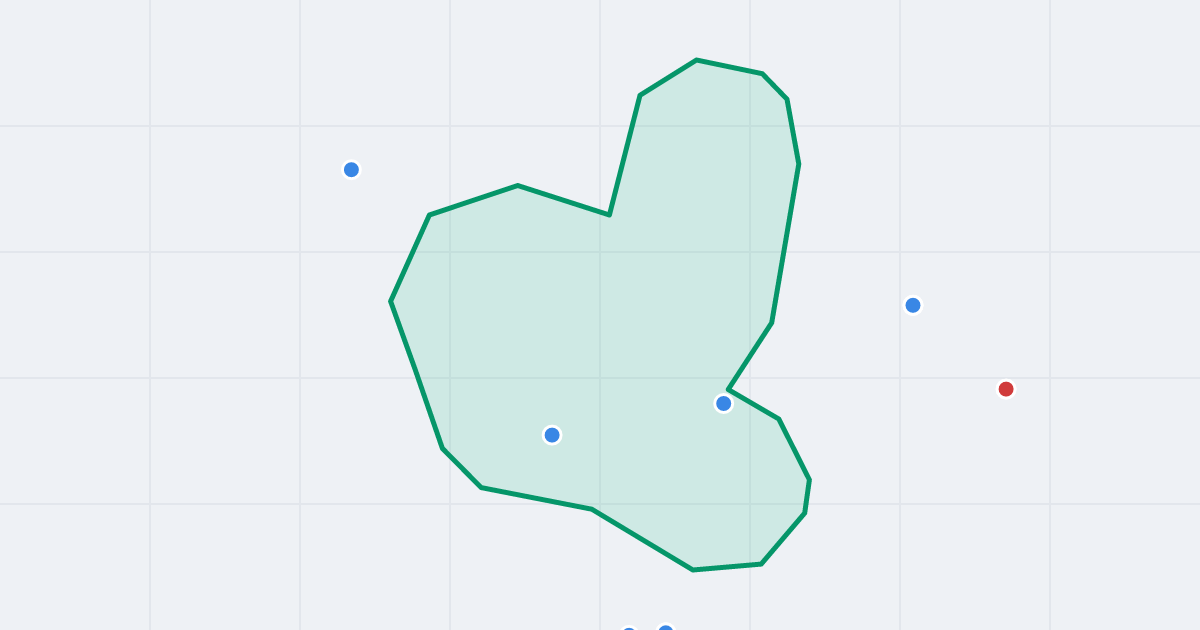 Mapa ulicy Księżnej Anastazji z flipami w okolicy
