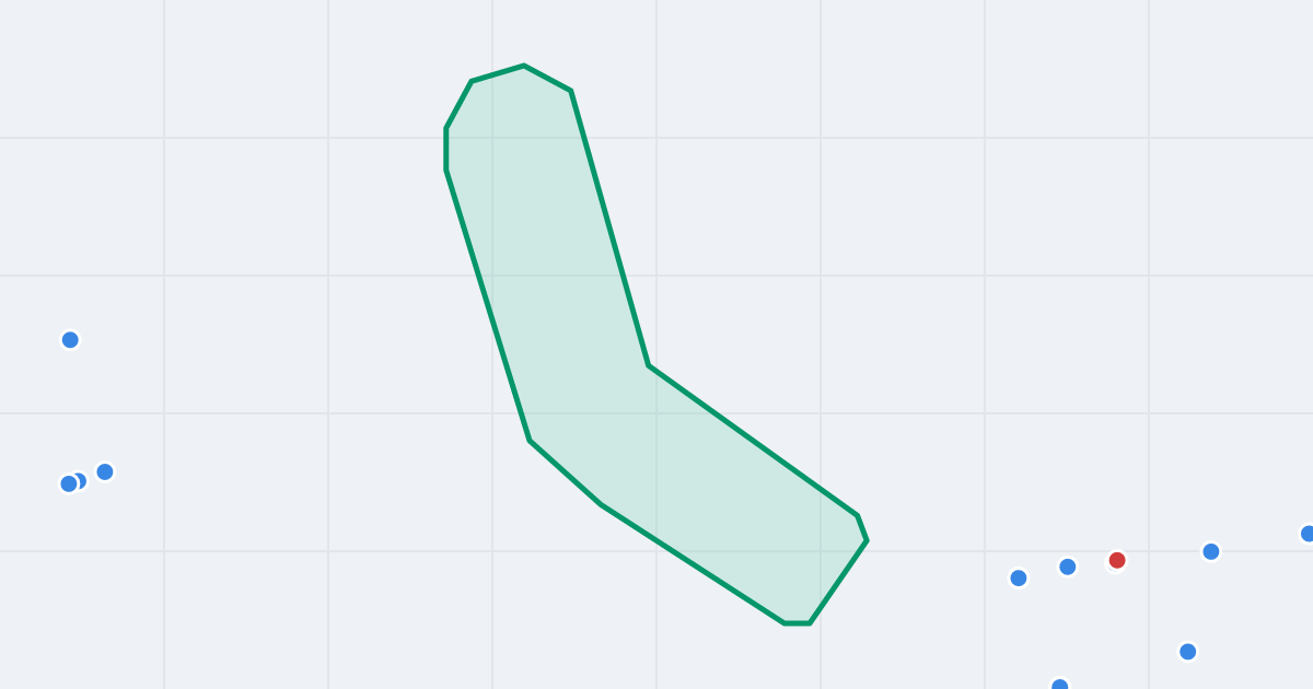 Mapa ulicy Andyjska z flipami w okolicy