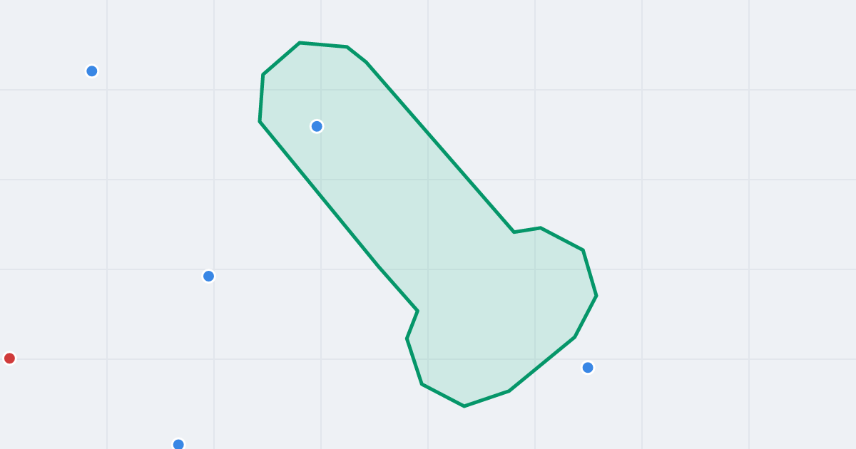 Mapa ulicy Twarda z flipami w okolicy