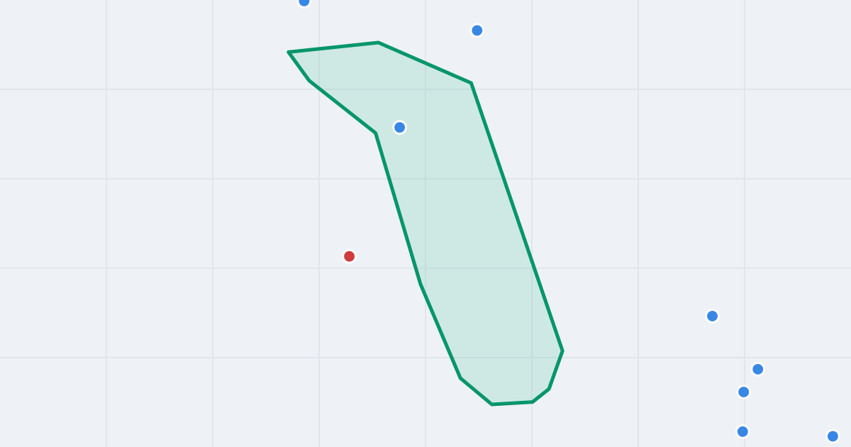 Mapa ulicy Jerzego Janosika z flipami w okolicy