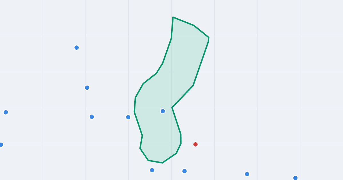 Mapa ulicy Ofiar Oświęcimia z flipami w okolicy