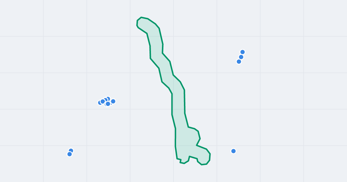 Mapa ulicy Golęcińska z flipami w okolicy