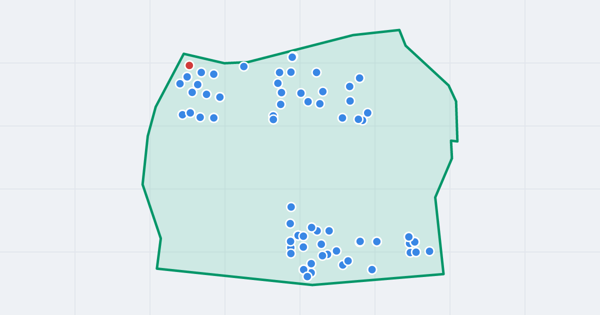 Mapa: Świerczewo z flipami