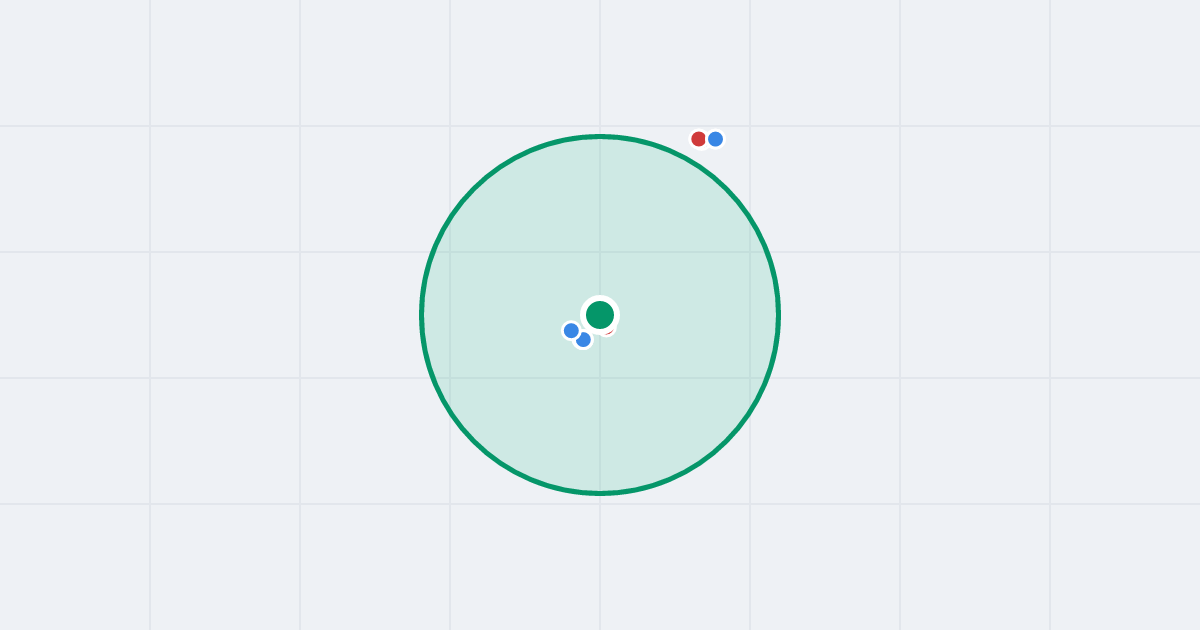 Mapa: Produkcyjna 22 i flipy w promieniu 1 km