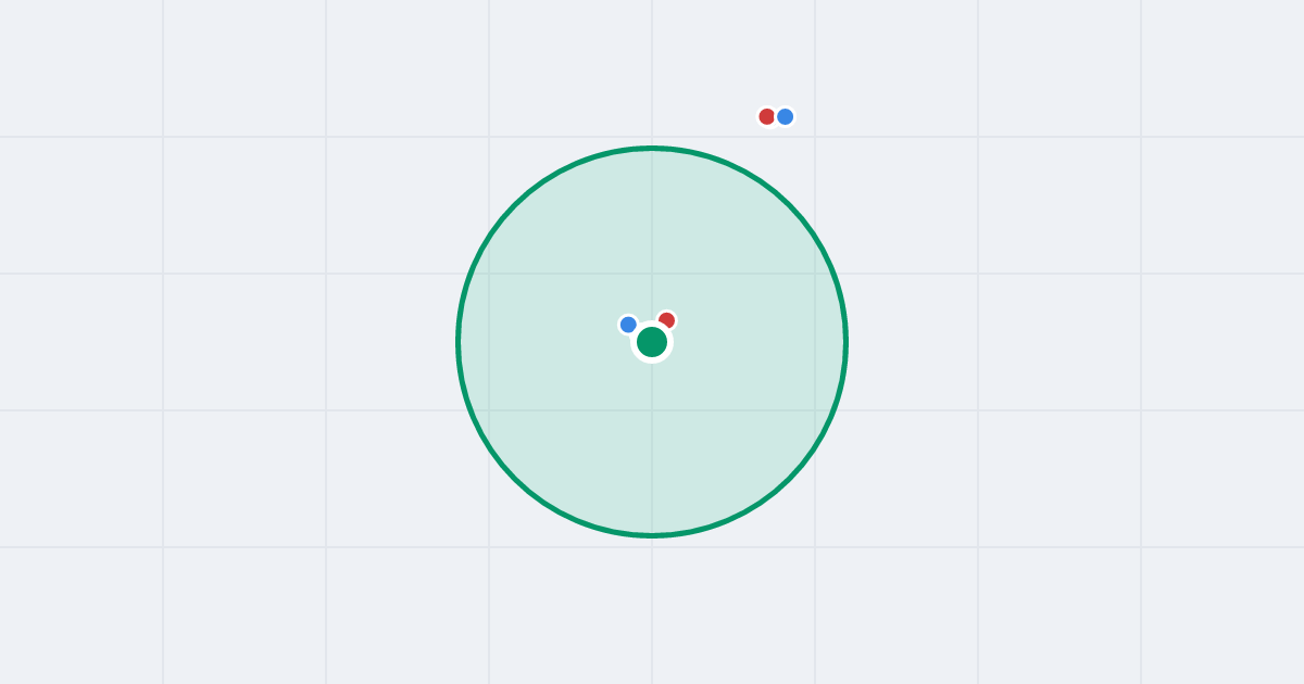 Mapa: Produkcyjna 5 i flipy w promieniu 1 km
