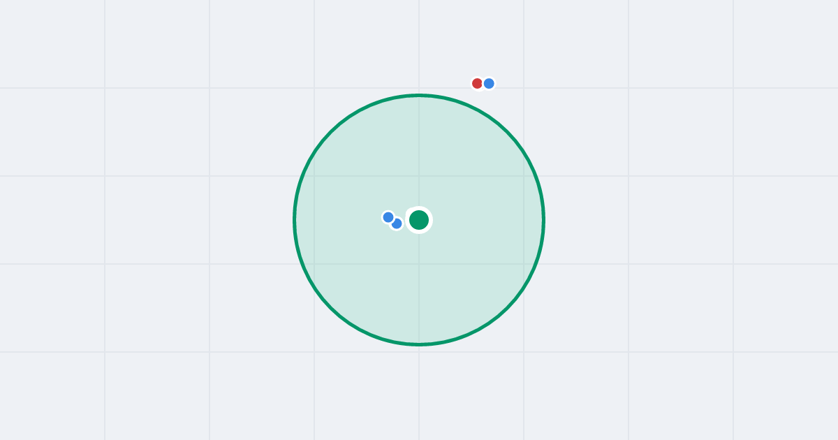 Mapa: Produkcyjna 9 i flipy w promieniu 1 km