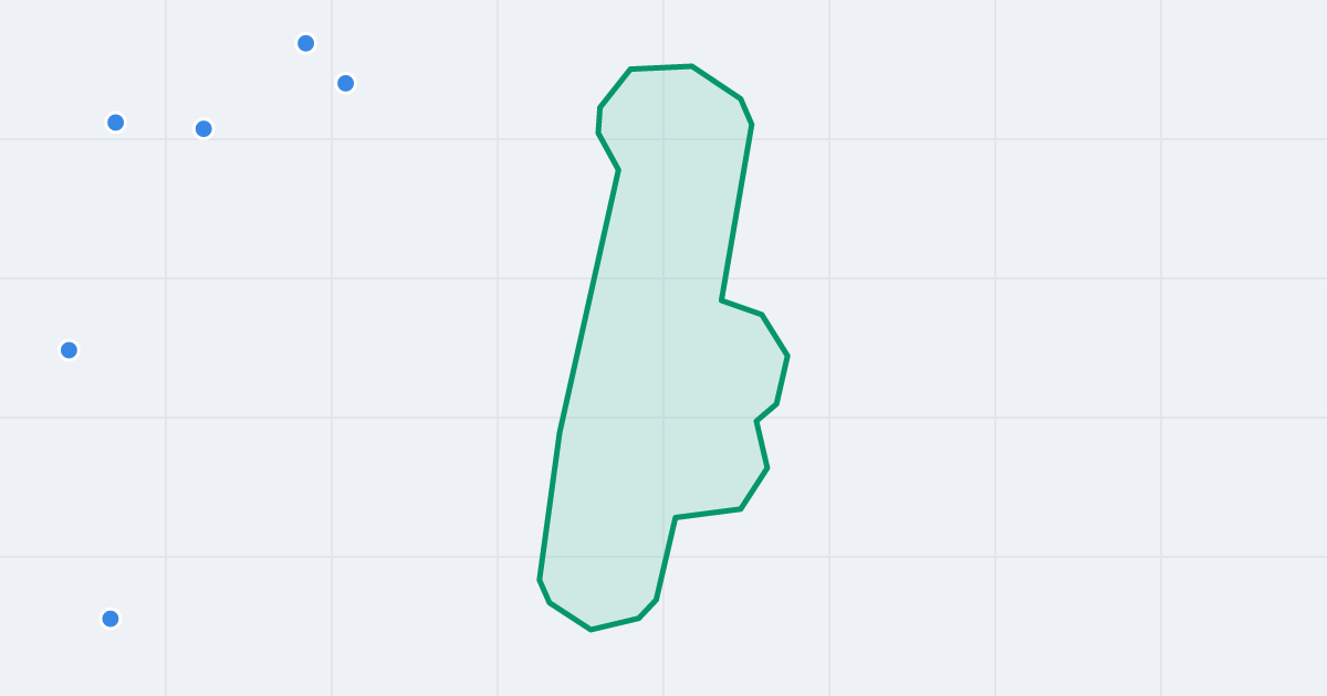 Mapa ulicy Czarnowiejska z flipami w okolicy
