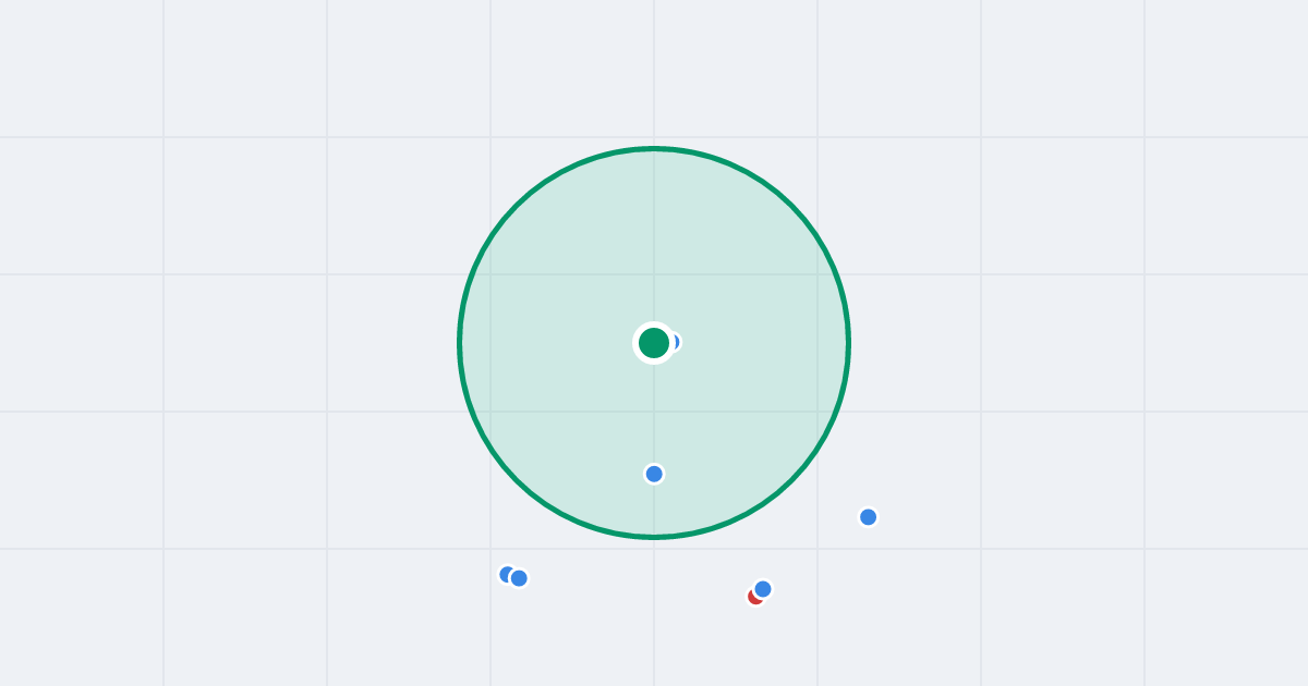 Mapa: Elektryczna 55 i flipy w promieniu 1 km