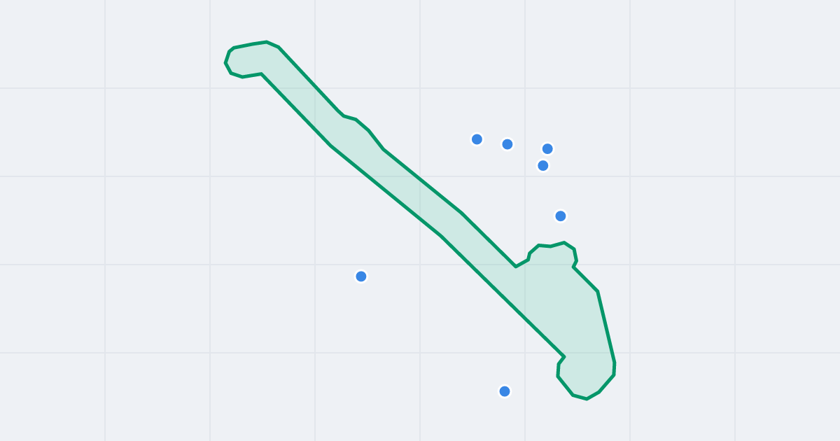 Mapa ulicy Kościelna z flipami w okolicy