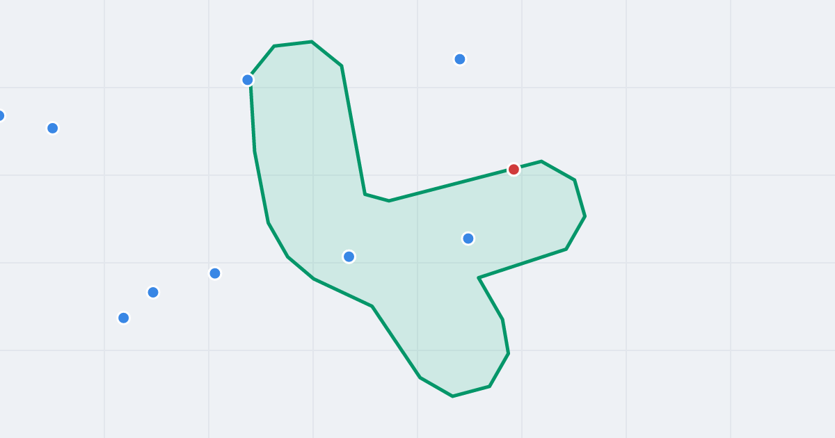Mapa ulicy Chopina z flipami w okolicy
